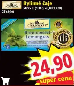 Norma Cornwall bylinné čaje nabídka