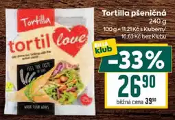 Billa Tortilla tortil love nabídka