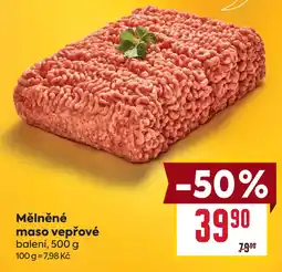 Billa Mělněné maso vepřové nabídka