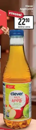 Billa Clever apple juice nabídka