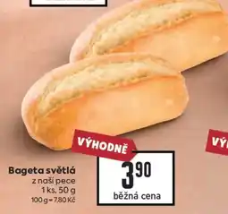 Billa Bageta světlá nabídka