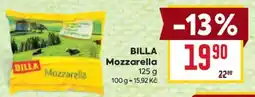 Billa Billa Mozzarella nabídka