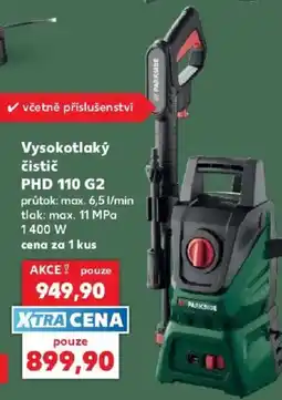 Kaufland Parkside vysokotlaký čistič PHD 110 G2 nabídka