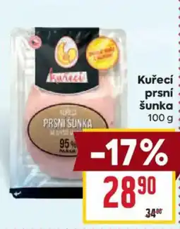 Billa Kuřecí prsní šunka nabídka