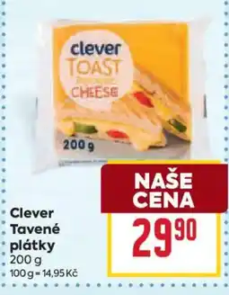 Billa Clever tavené plátky nabídka