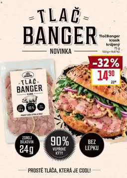 Billa Krasno tlačbanger klasik nabídka