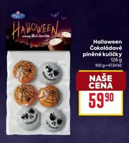 Billa Cupcake Halloween plněné kuličky nabídka