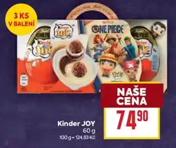 Billa Kinder JOY nabídka