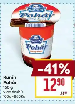 Billa Kunín Pohár nabídka