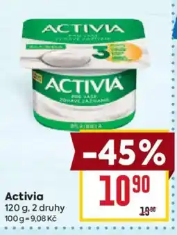 Billa Activia nabídka