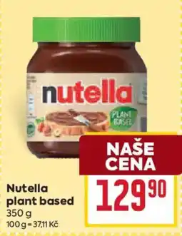 Billa Nutella plant based nabídka