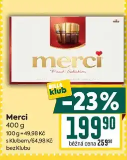 Billa Merci nabídka