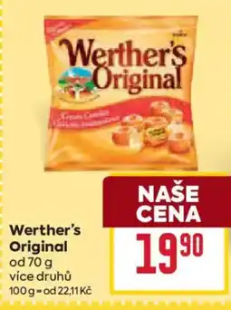 Billa Werther's Original nabídka