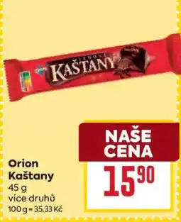 Billa Orion Kaštany nabídka