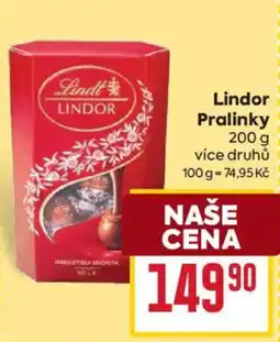 Billa Lindt Lindor Pralinky nabídka
