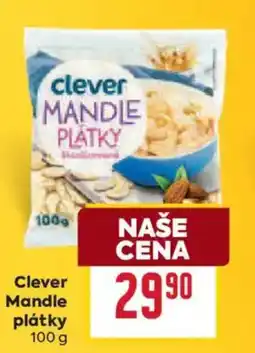 Billa Clever mandle plátky nabídka
