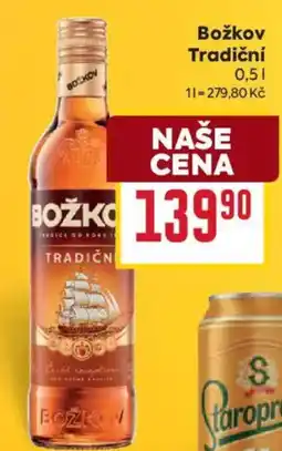 Billa Božkov tradiční nabídka