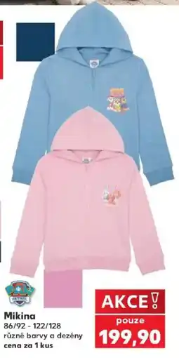 Kaufland Paw Patrol mikina nabídka