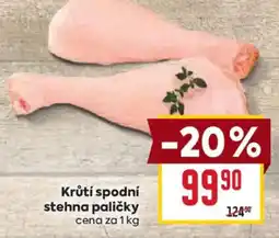 Billa Krůtí spodní stehna paličky nabídka
