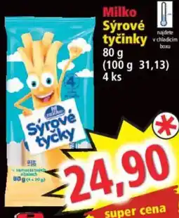 Norma Milko sýrové tyčinky nabídka