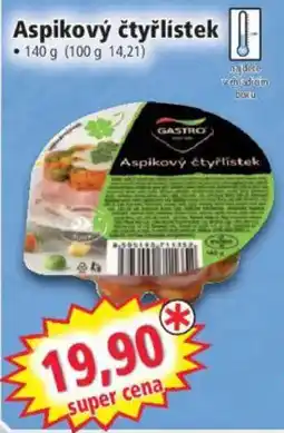 Norma Gastro aspikový čtyřlistek nabídka