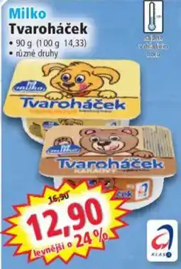 Norma Milko Tvaroháček nabídka