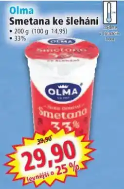 Norma Olma smetana ke šlehání nabídka