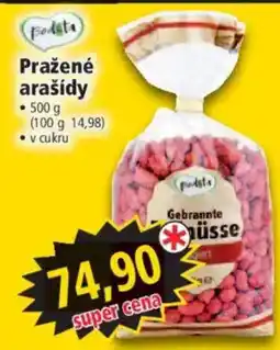 Norma podata pražené arašidy nabídka