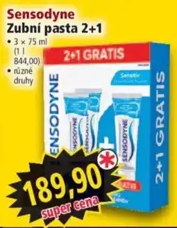Norma Sensodyne zubní pasta nabídka