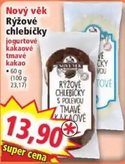 Norma Nový Věk rýžové chlebíčky nabídka