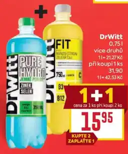 Billa DrWitt pure hydro jemně perlivá nabídka