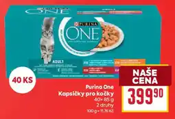 Billa Purina One kapsičky pro kočky nabídka