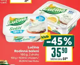 Billa Lučina rodinné balení nabídka