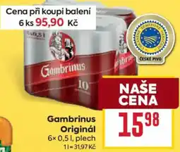 Billa Gambrinus Original nabídka