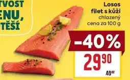 Billa Losos filet s kůží nabídka