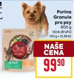 Billa Purina Granule pro psy nabídka