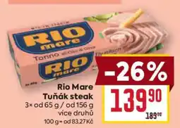 Billa Rio Mare Tuňák steak nabídka