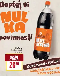 Billa Kofola nabídka