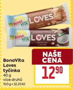 Billa BonaVita Loves tyčinka nabídka