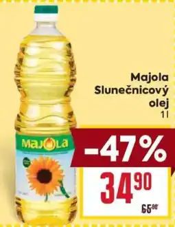 Billa Majola slunečnicový olej nabídka