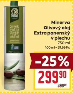 Billa Minerva olivový olej extra panenský nabídka