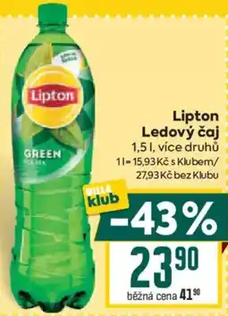 Billa Lipton Ledový čaj nabídka