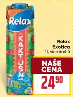 Billa Relax Exotica nabídka