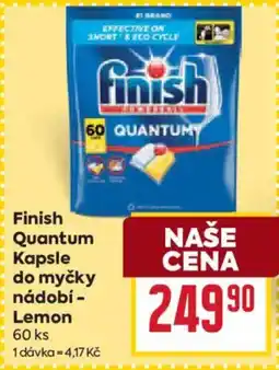 Billa Finish Quantum Kapsle do myčky nádobí - Lemon nabídka