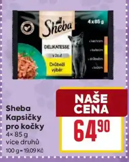 Billa Sheba kapsičky pro kočky nabídka