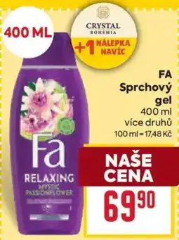 Billa Fa sprchový gel nabídka