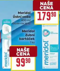 Billa Meridol ústní voda nabídka