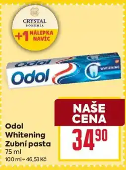 Billa Odol Whitening Zubní pasta nabídka