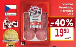 Billa Vocílka Herkules nabídka