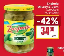 Billa Znojmia okurky 5-7 cm nabídka